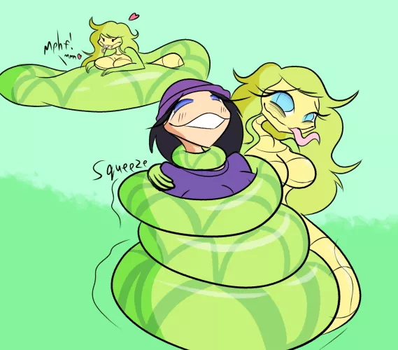 {Image} Boa ate a hiker! (Art by JackMunchy) by JackMunchy