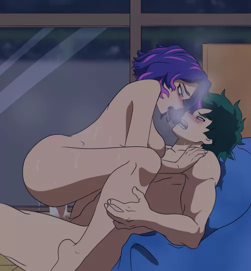 Lady Nagant and Deku(Krumbs edit) by bunchobuncho