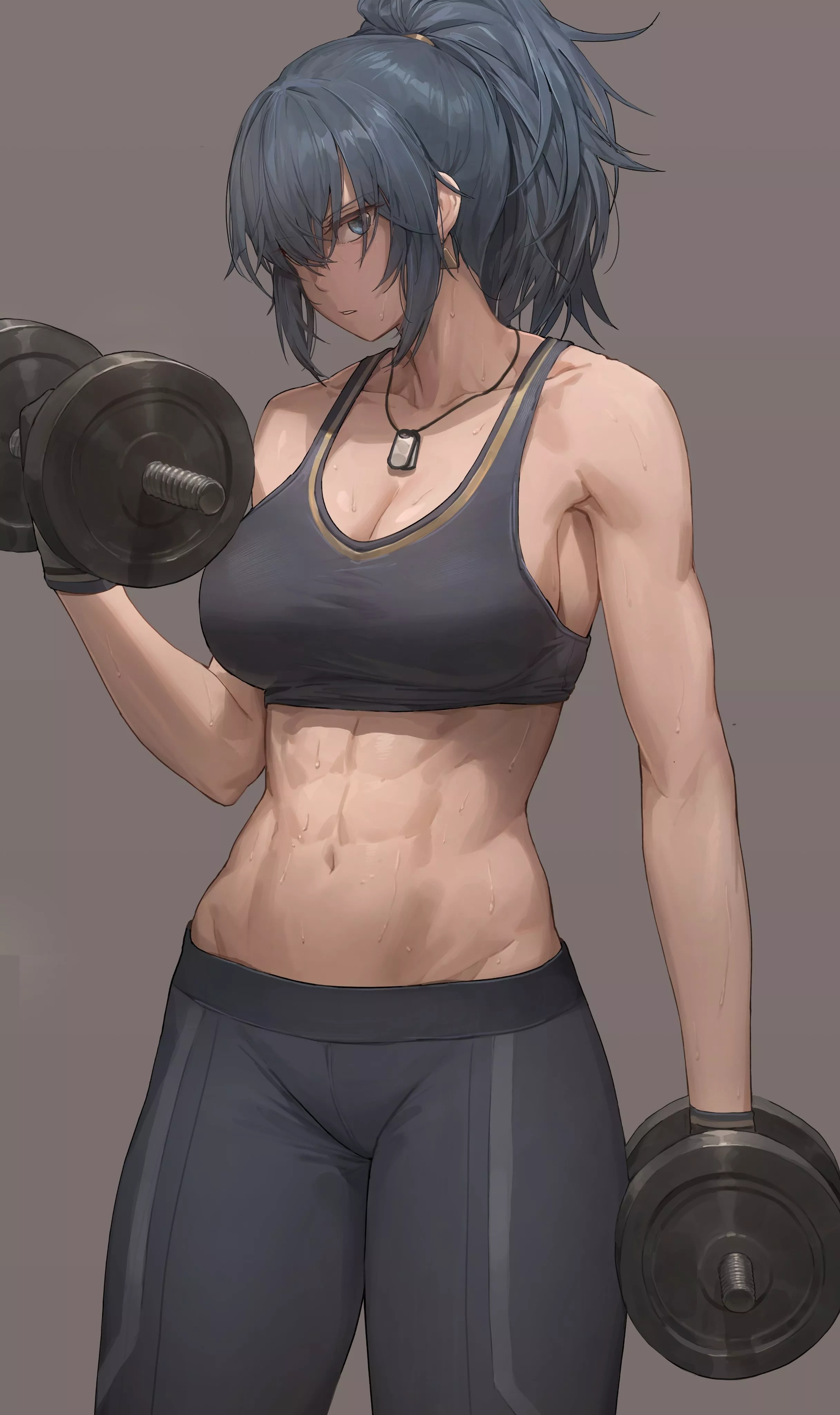 Leona Heidern [King of Fighters] posted by Extension-Squash6834