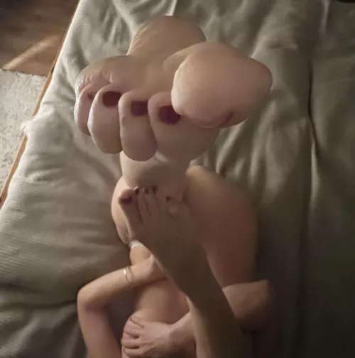 My foot up close by originalchloe