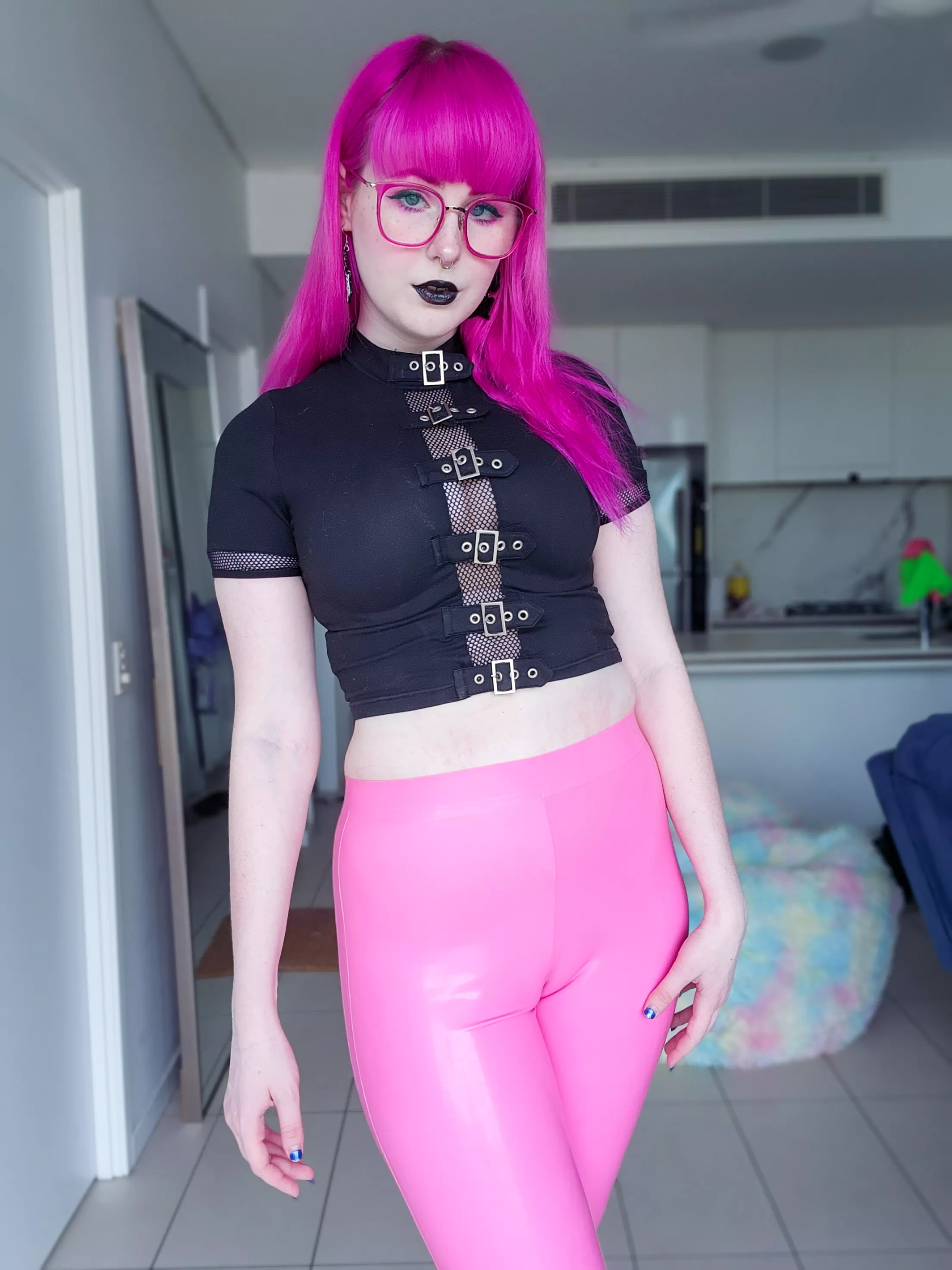 My latex leggings are SO TIGHT posted by Pinipy