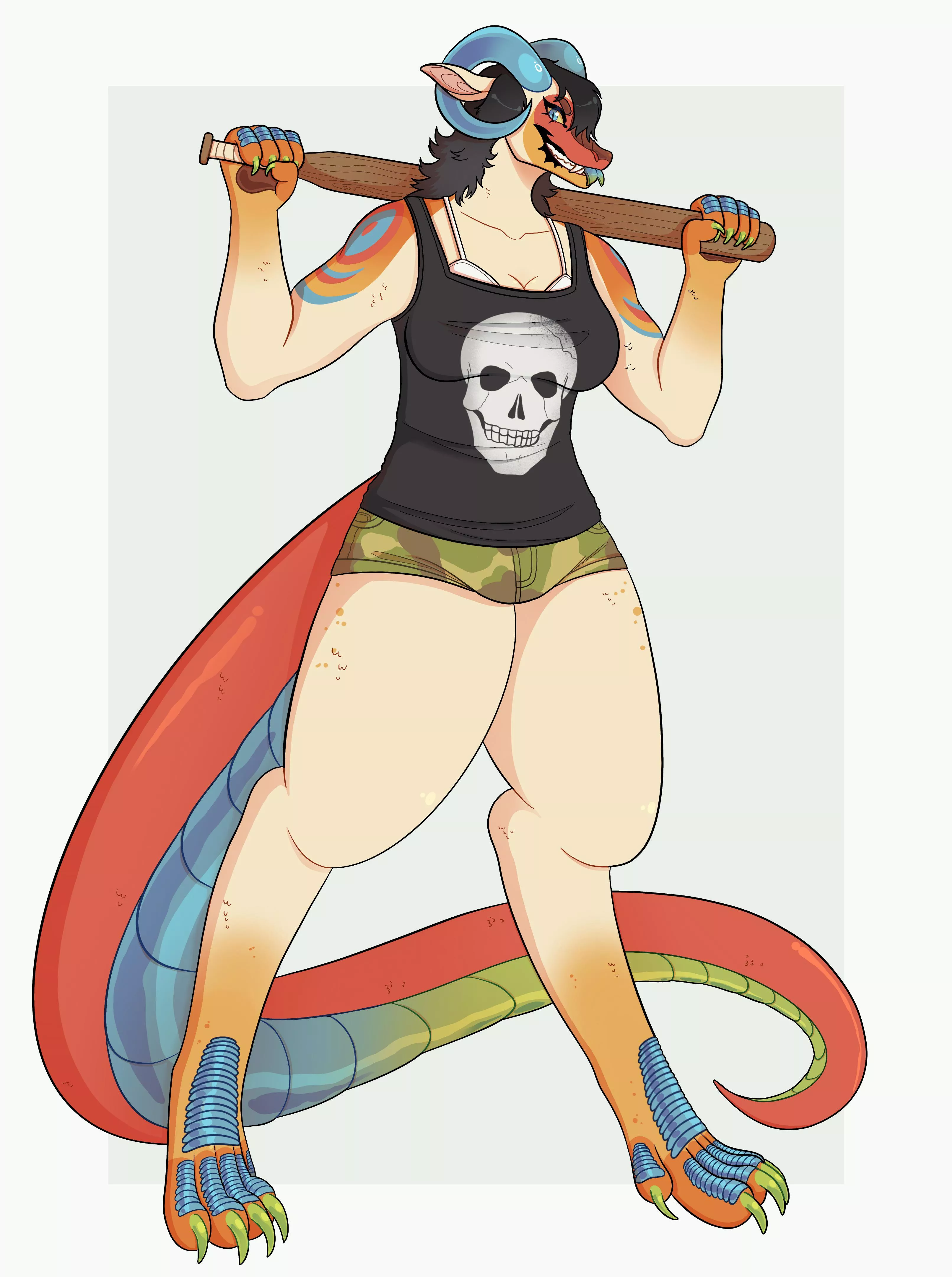 [OC] Edgy Dragon posted by NomNomGator