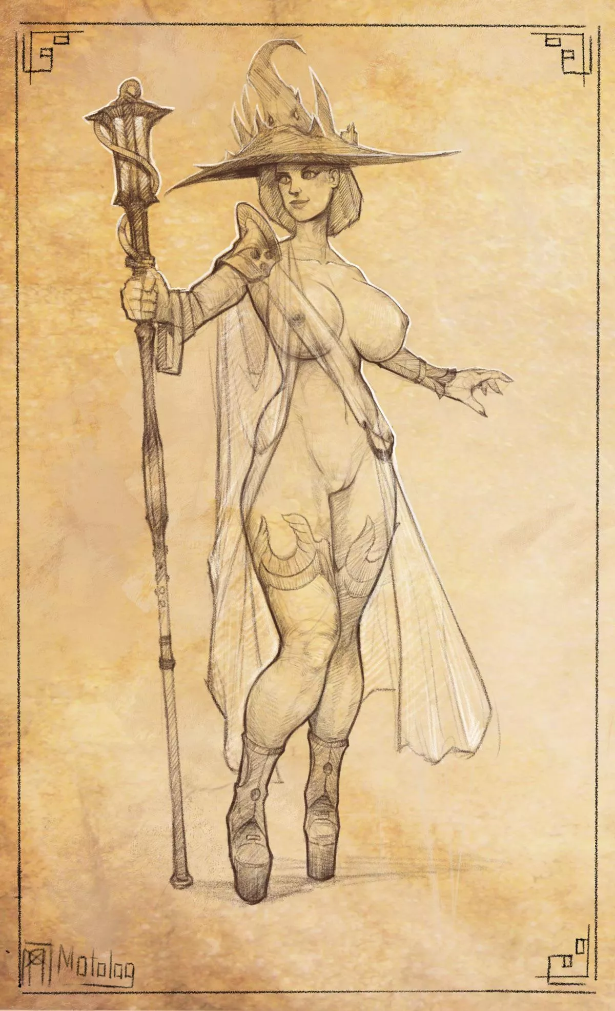 [OC] Mage posted by Njarla