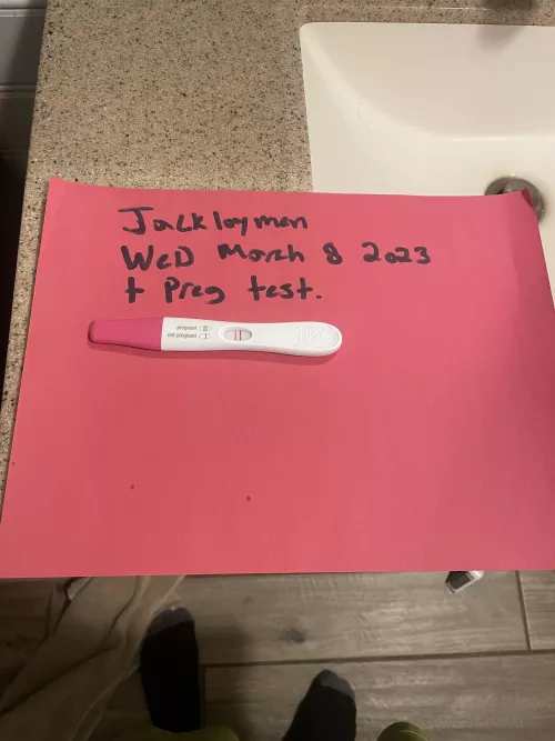 Officially a true cuck! First positive pregnancy test! Getting clear blue to have 2 positive will post soon ! by jacklaymen