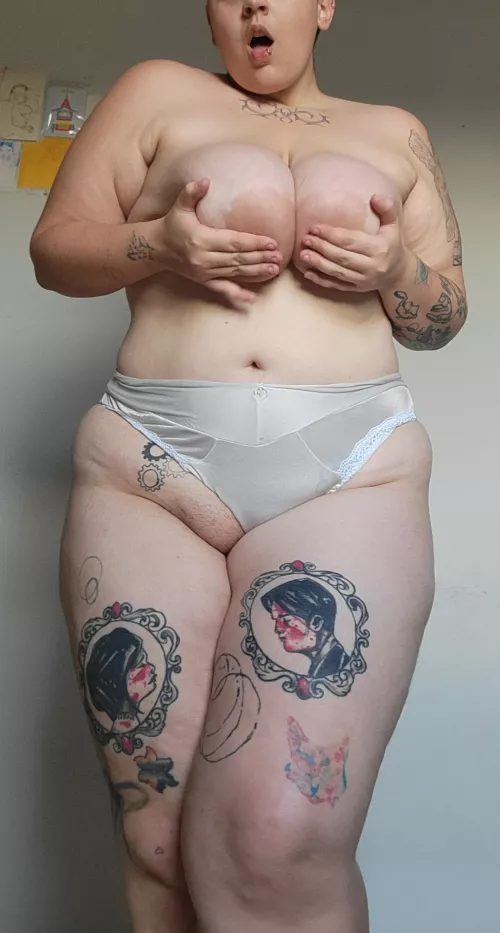 pov: u open the door while I'm changing clothes by alucidfever