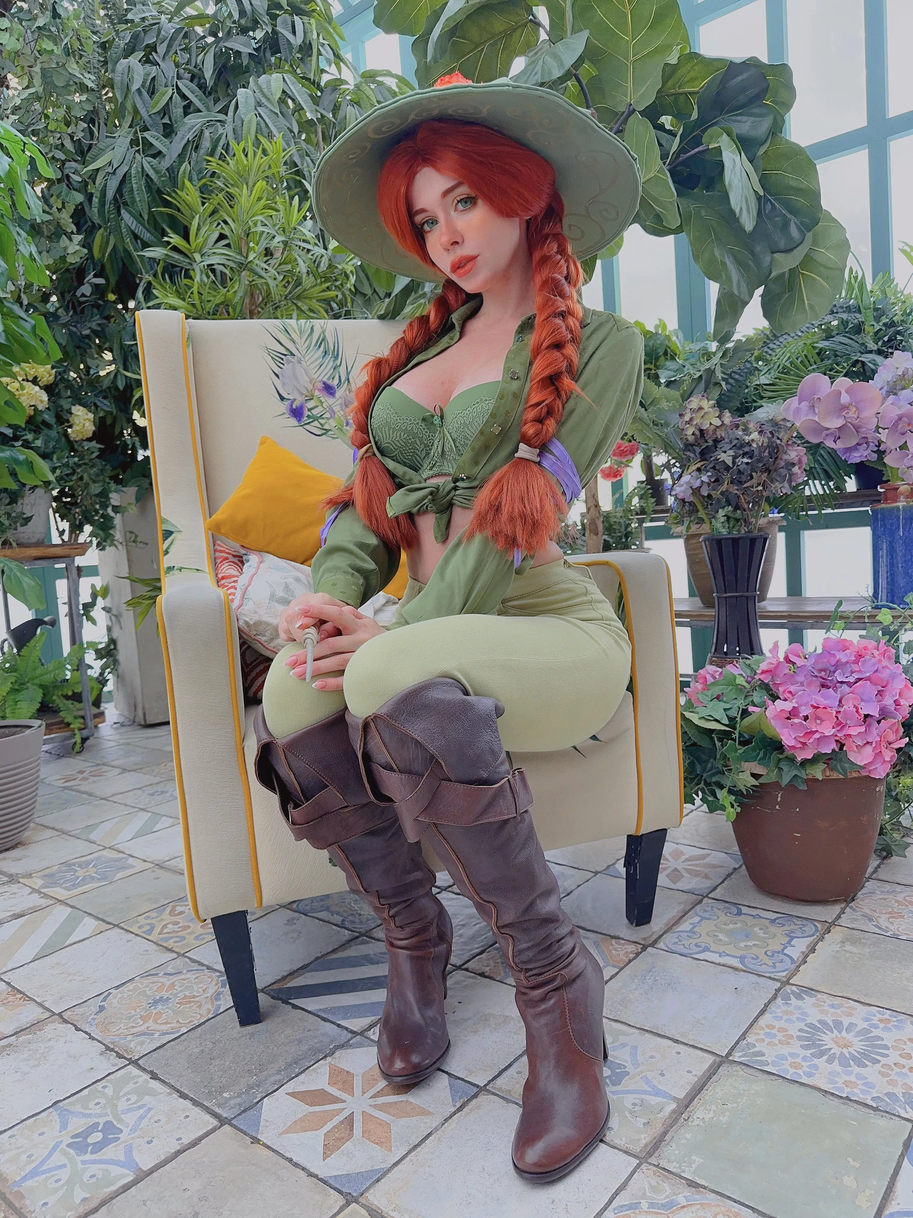 Professor Garlick from Hogwarts Legacy by Caterpillarcos posted by Abodler