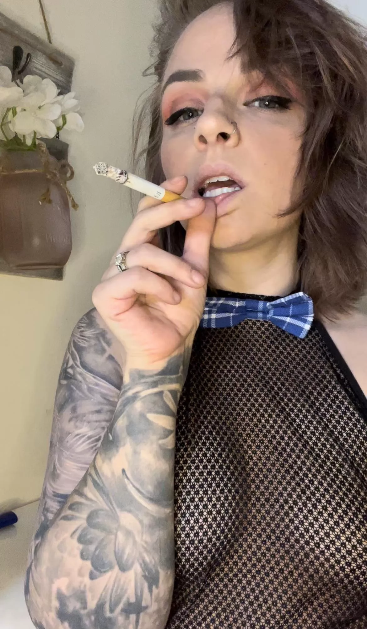 smokin’ in the girls room 🚬💗 posted by More-Drive-1151