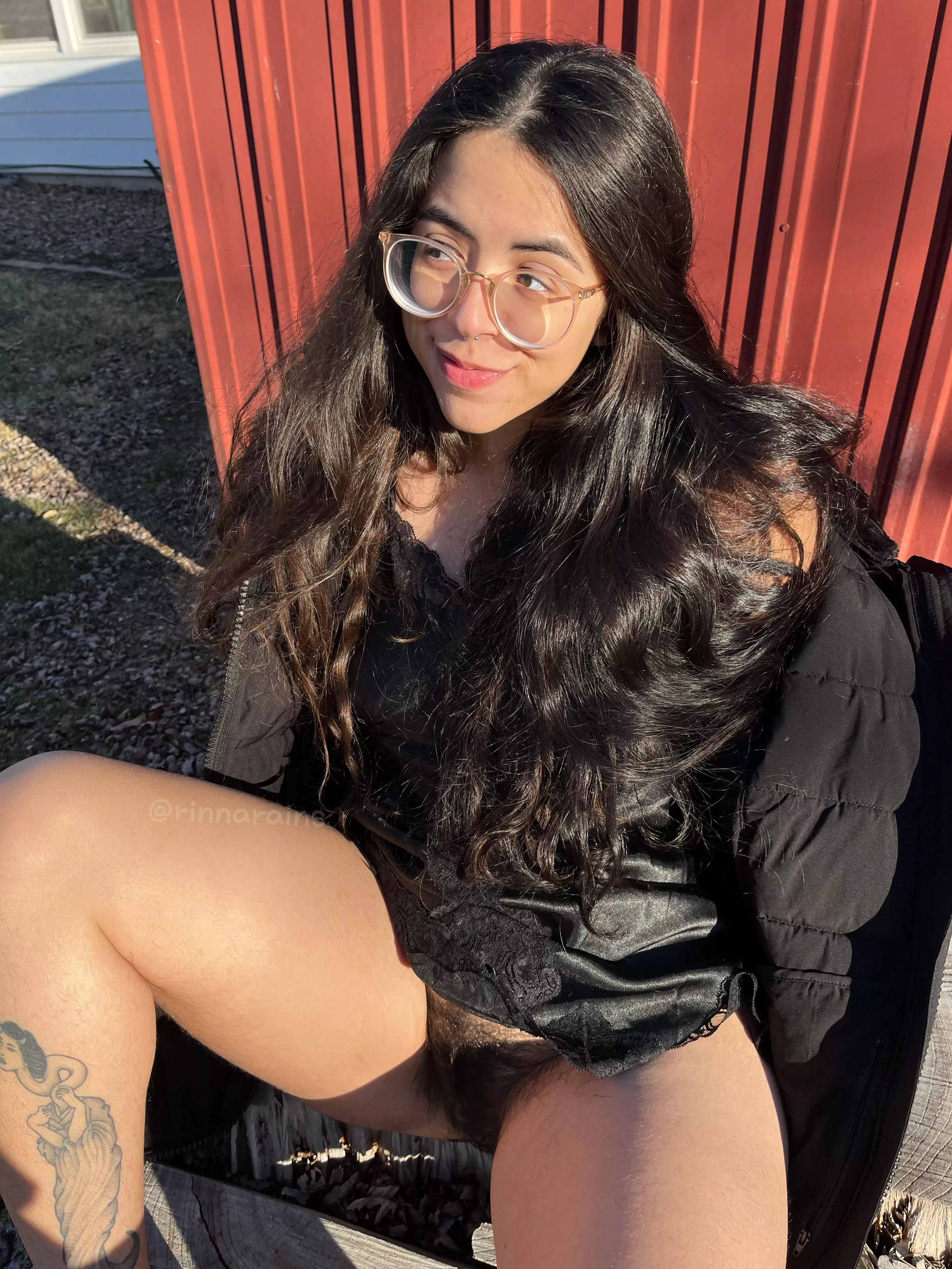 sometimes i just conveniently forget to put on panties… posted by petalb4bie