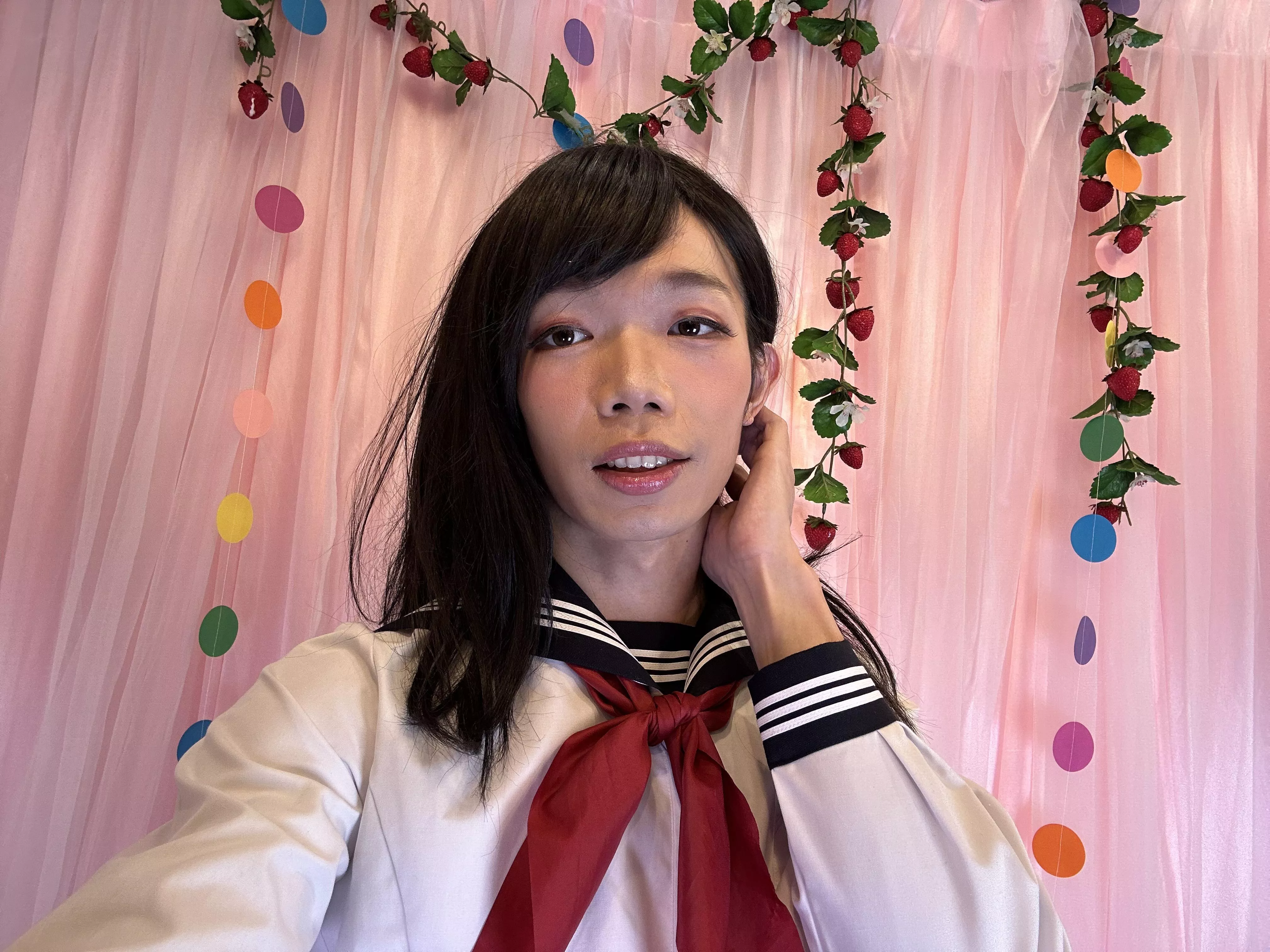 Suck at makeup so I hired a professional to help fend off the disphoria posted by Glittering-Roll-7706