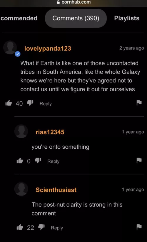 The post-nut clarity is strong with this one by notabaggins