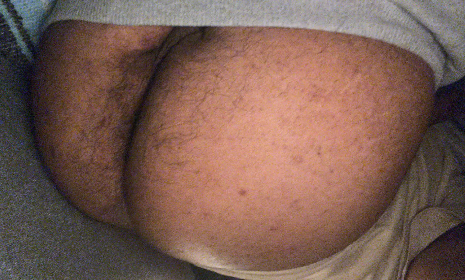 Thick, hairy, juicy. Who wants a bite? posted by WaffleSinner
