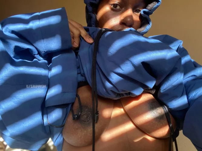 This is what is hiding underneath my hoodie. Squeeze them! by grippy3k