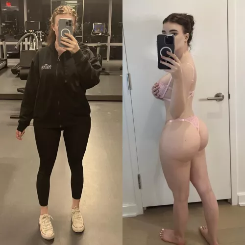 What the gym sees vs what Reddit sees by realprettyangel