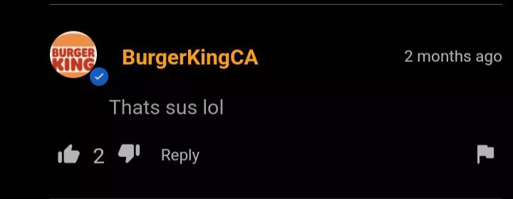 why is burger king canada on ph. posted by A-TREAT