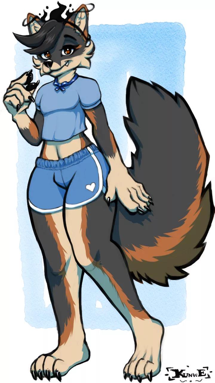 :3 (art by me, kunwe on twitter) posted by Kunwe