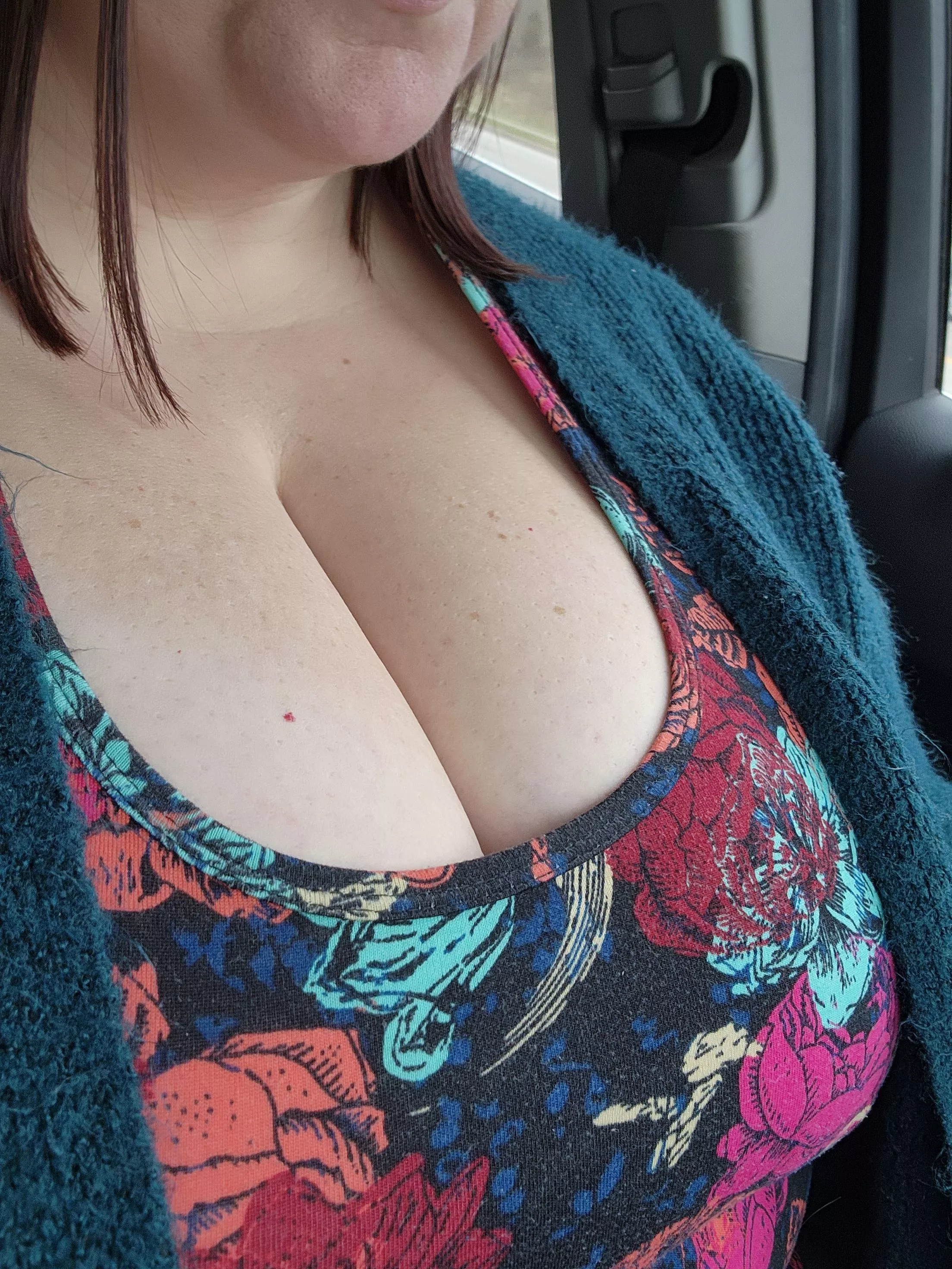 A braless drive is just the start... posted by dolphinbabi