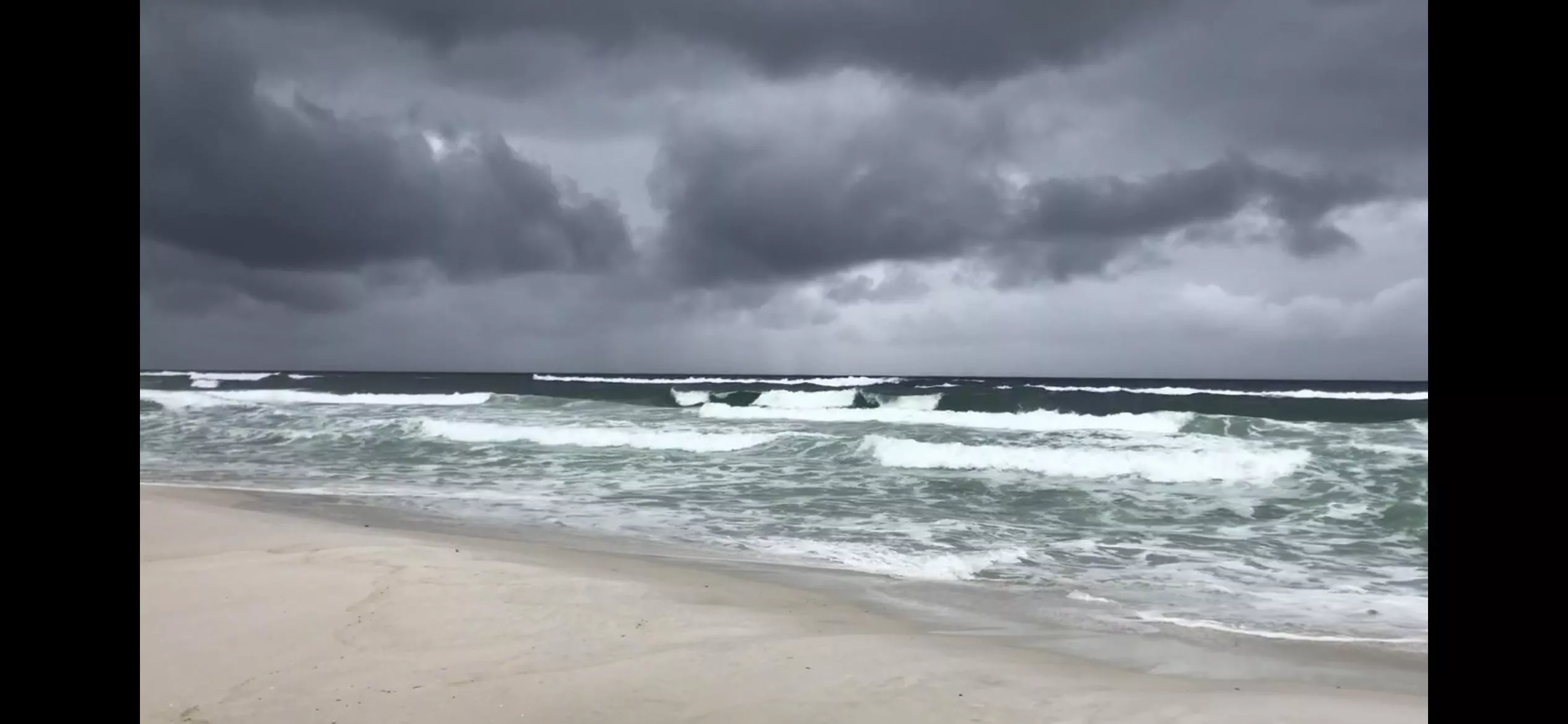 A rainy day at the beach is still better than a sunny day away from it🌊 posted by FlordiamanAlan