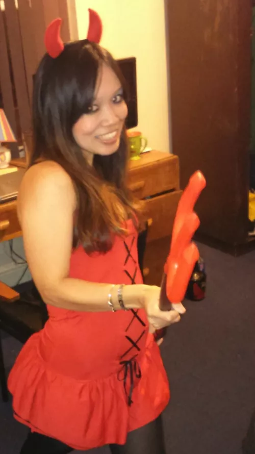 A sweet Osaka devil lady (^-^) by TasteElectrical9948