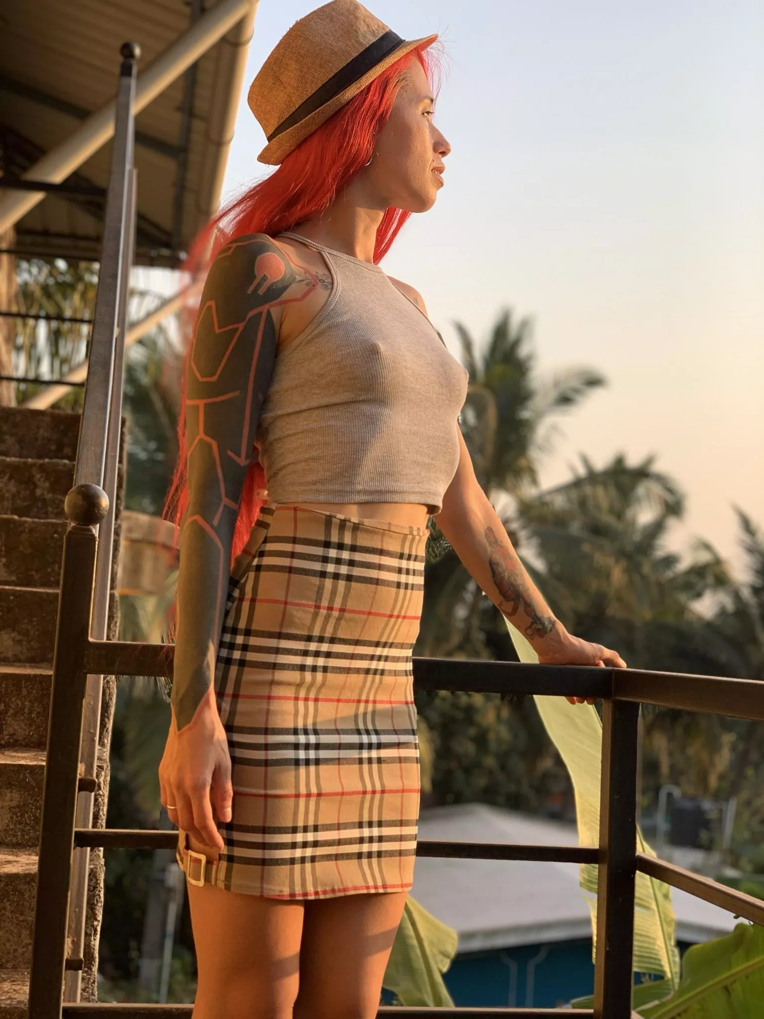 Always braless posted by NoraRedmain