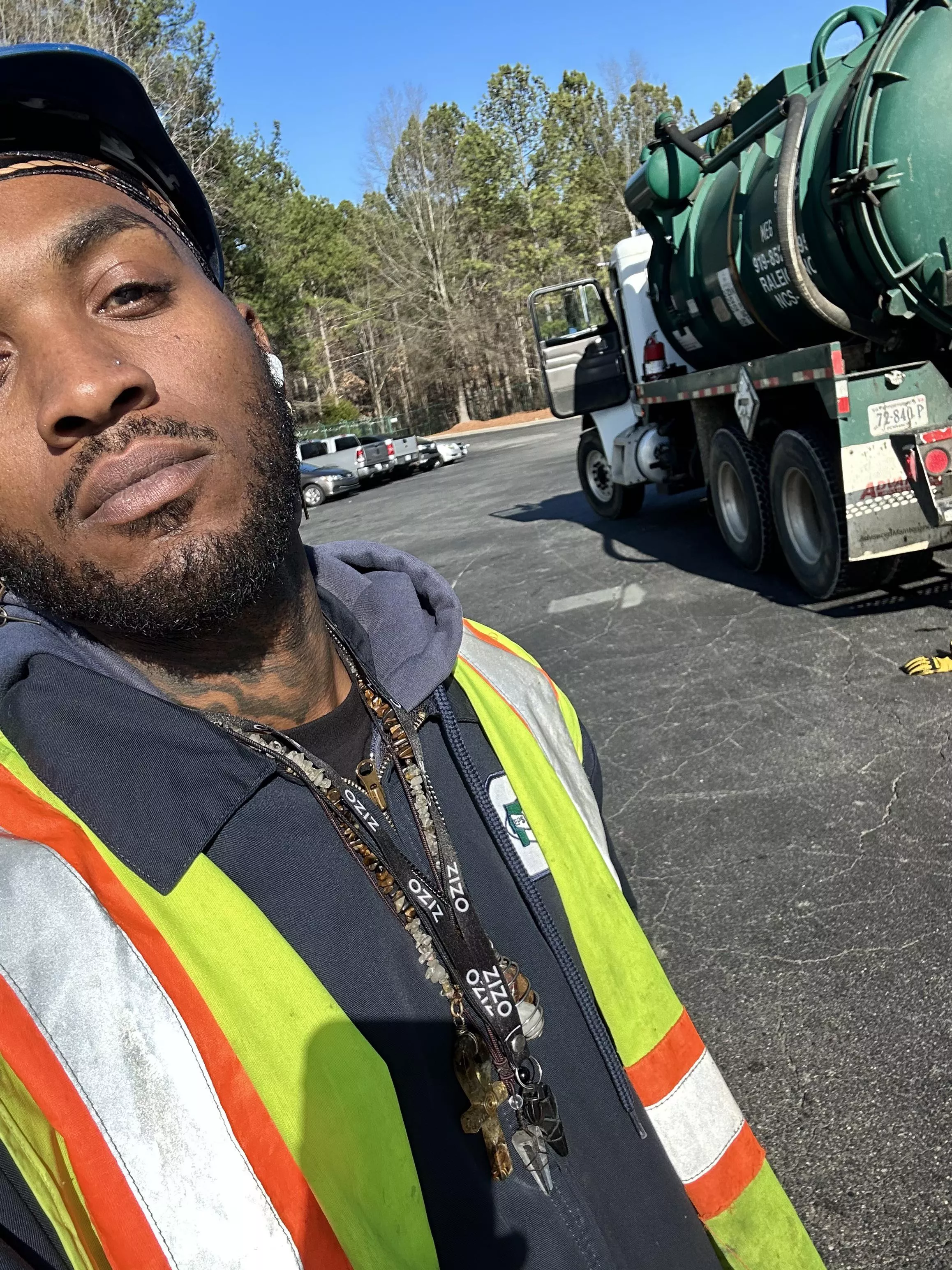 Anyone need a vac truck⁉️I got a empty tank and hella hose available for pumping😏 posted by Wudyhudy