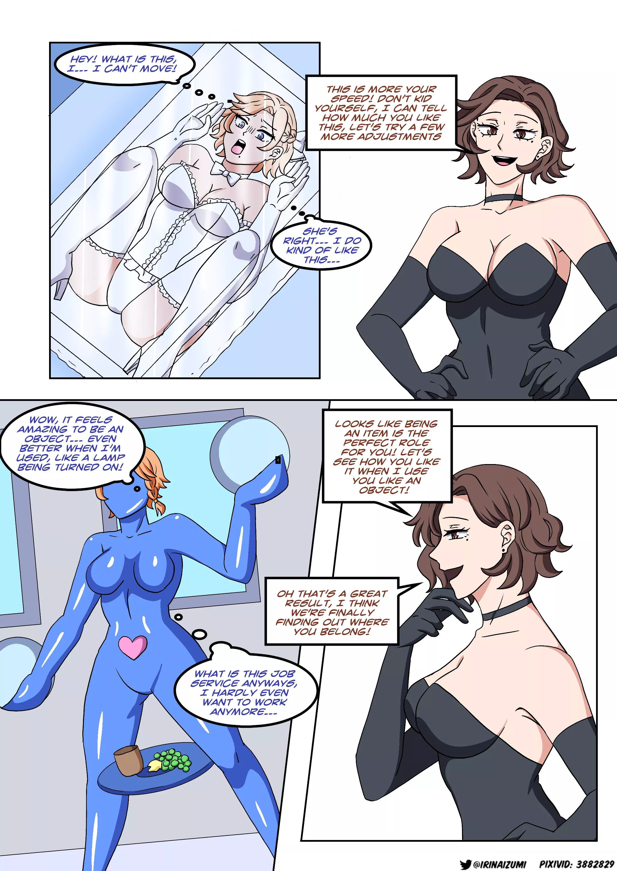 Country boy looks for a job in the city and is turned into a woman and then into a sex doll posted by LoudContract2700