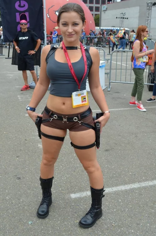 Dani Daniels as Laura Croft by Sleeklyunderbid