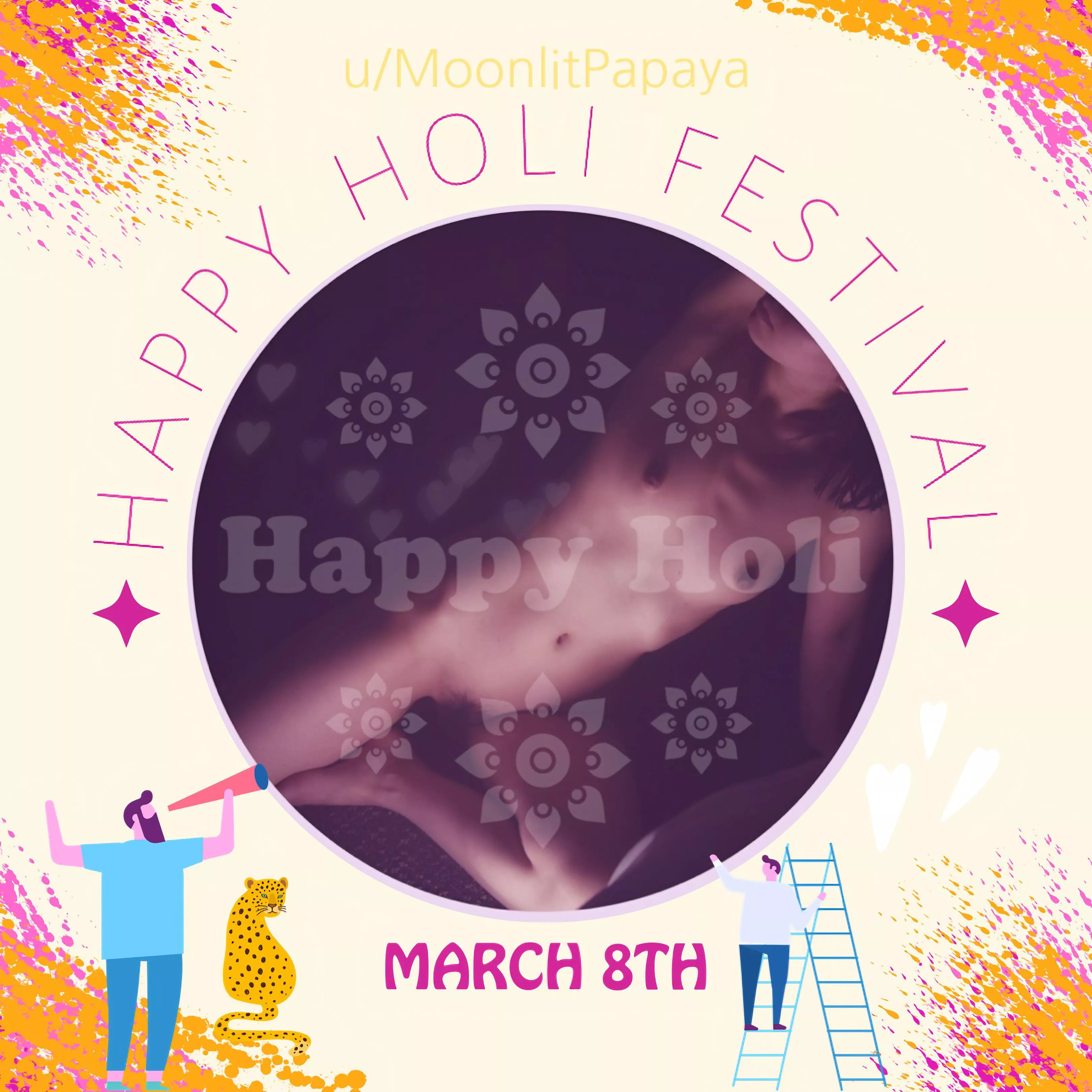 [f] Happy Colorful Holi 💋 posted by MoonlitPapaya