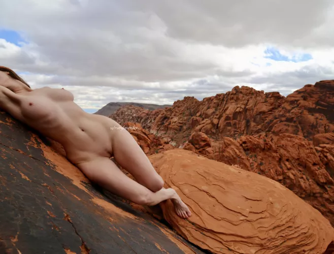 First post here! I love being naked and free in nature. by RubyLavender_