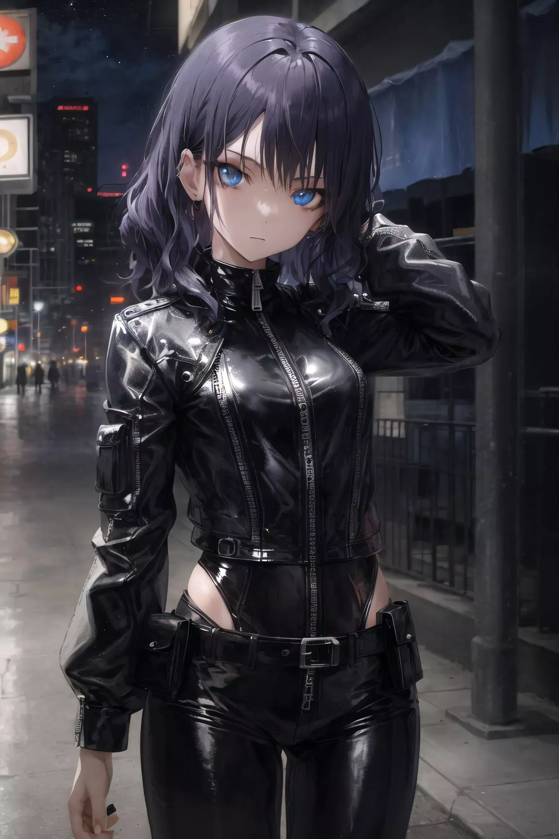 Full Leather: Jacket, Leotard, & Pants posted by CheetahSperm18