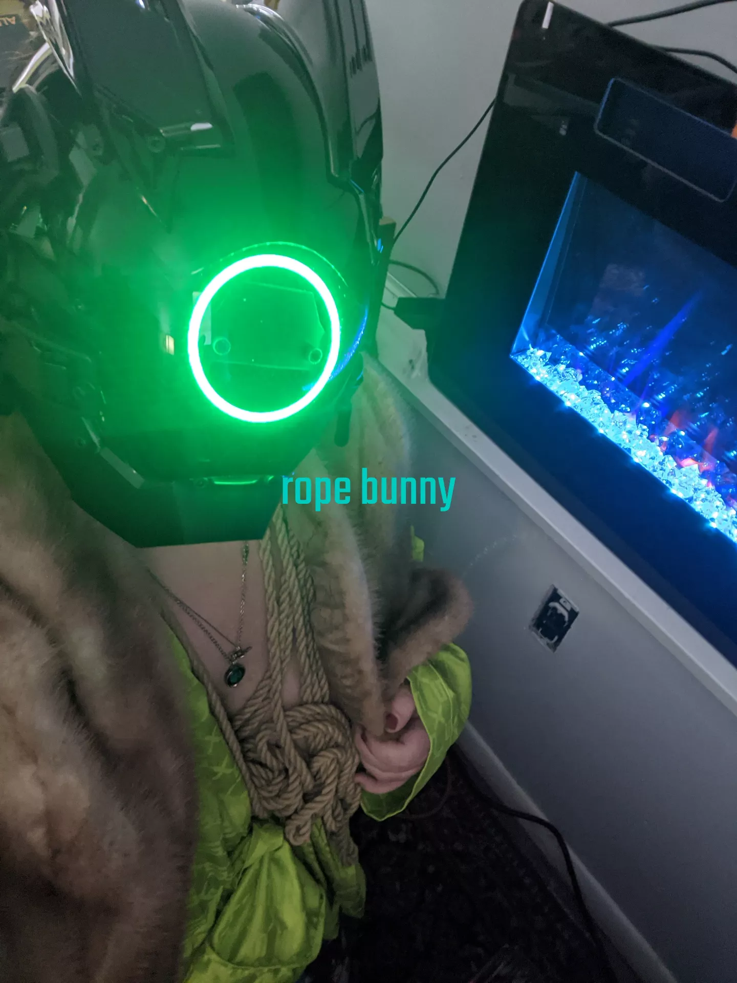 Going into incognito mode now when I post my OC. I am the female Mandelorian. Don't ask me to remove my mask because I have sworn to wear it forever and ever amen. ✌️ this rope bunny has ties to do! 🦇 🔥 ✊ posted by grlsNprls