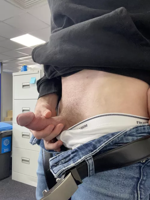 Got a little horny in the office this morning by kingwill7362