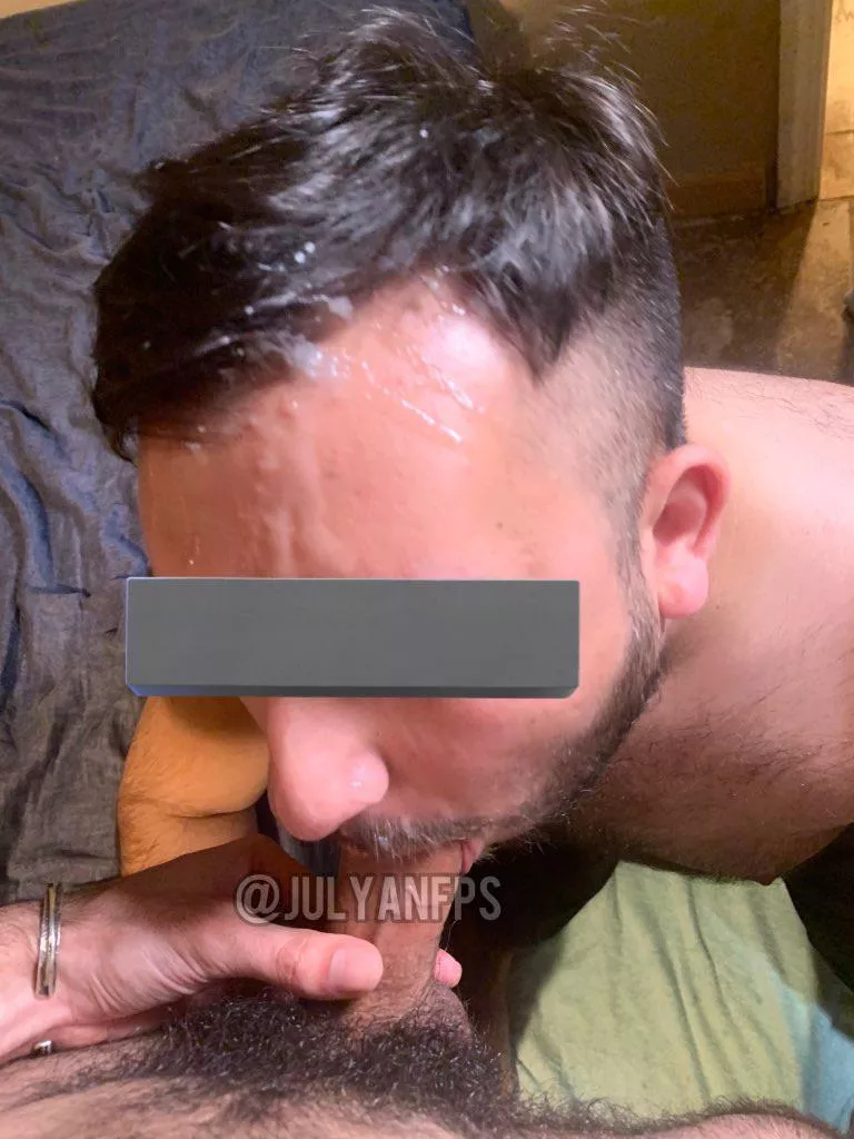 He begged for a facial, so I blasted the fuck out of him haha posted by julyanfps