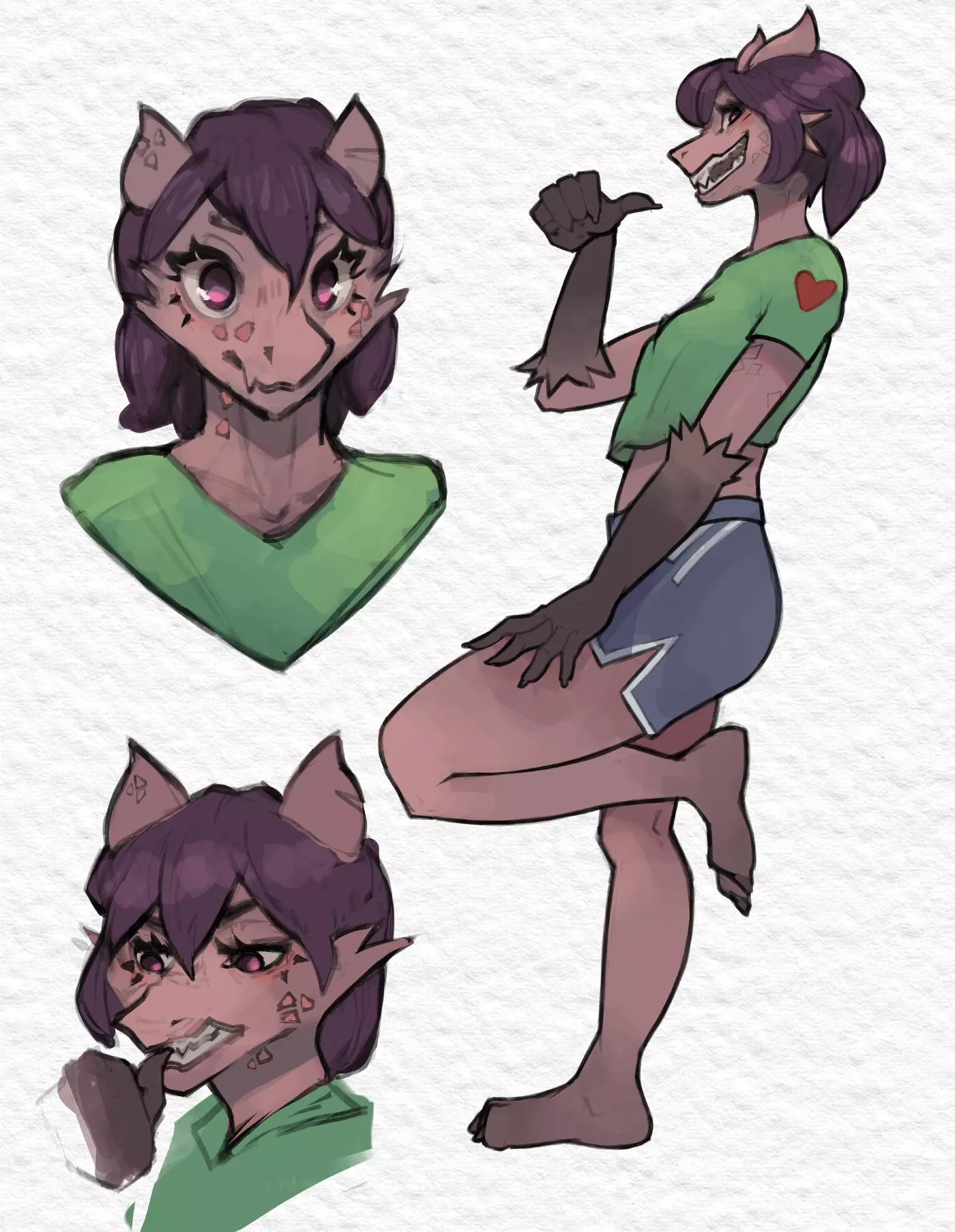 Here's some doodles! (Art by me, Manustuff0 on Twitter) posted by manu_artx