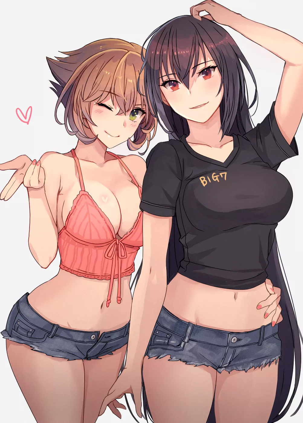Hotpants galore [Kancolle] posted by namiaiman