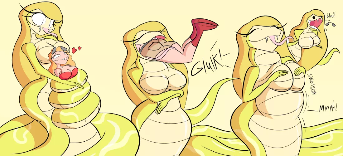 {Image} Embrace of Pytha (Art by JackMunchy) by JackMunchy