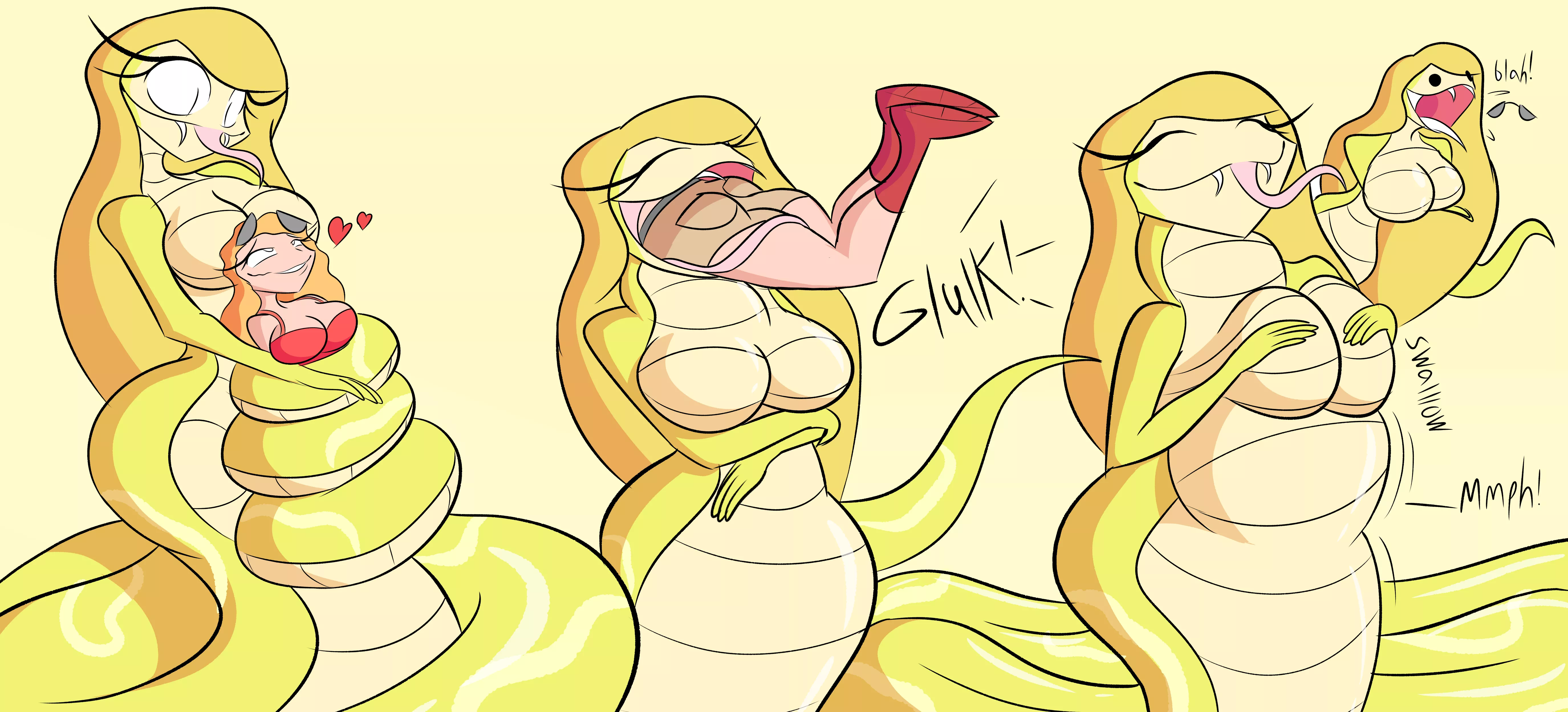 {Image} Embrace of Pytha (Art by JackMunchy) posted by JackMunchy