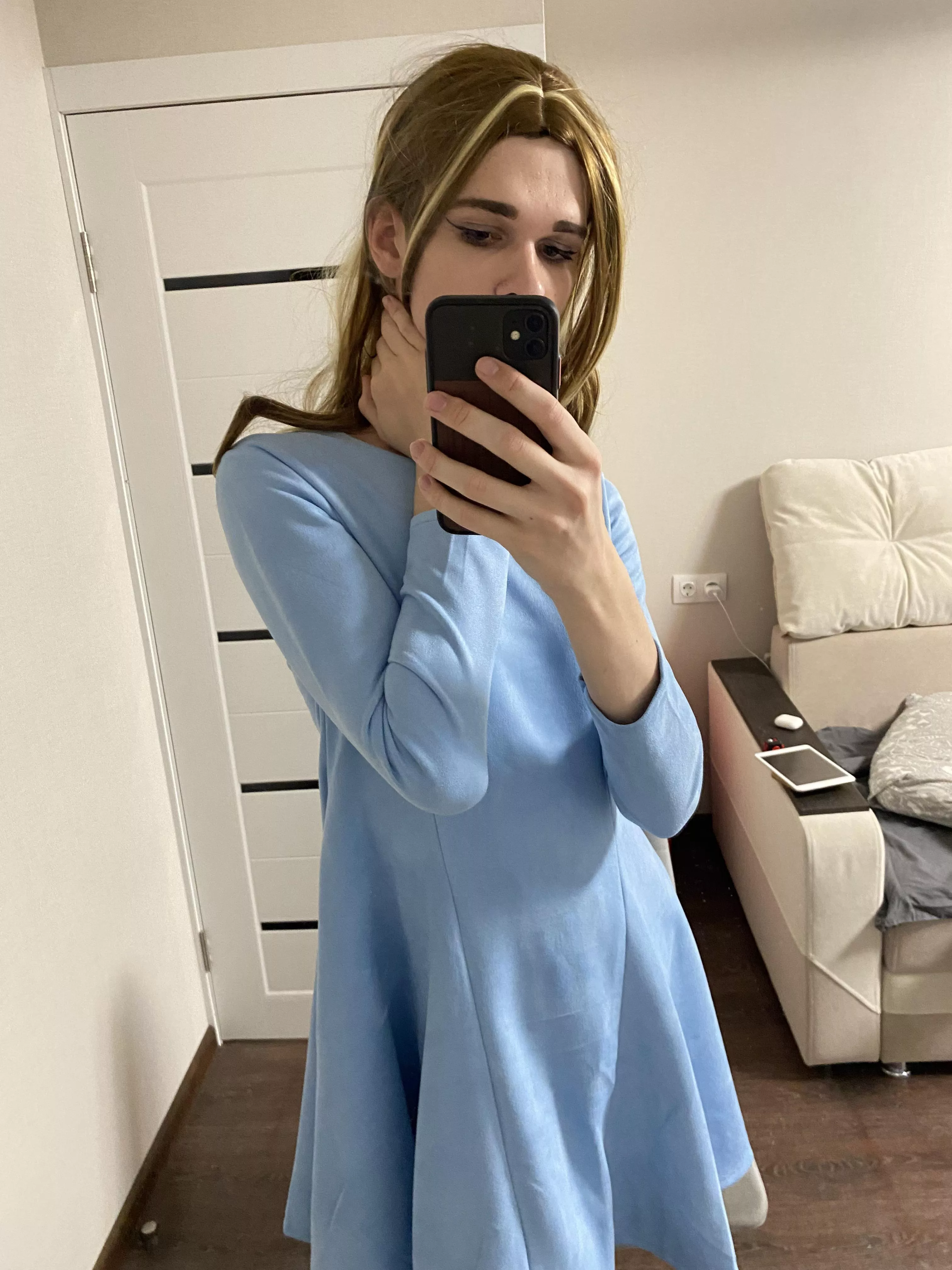 Just bought my first dress, feeling nervous posted by femloveboy