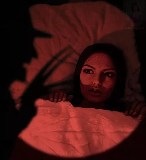 Lara might be in trouble, do dolls have nightmares? by ocelotrevolverco