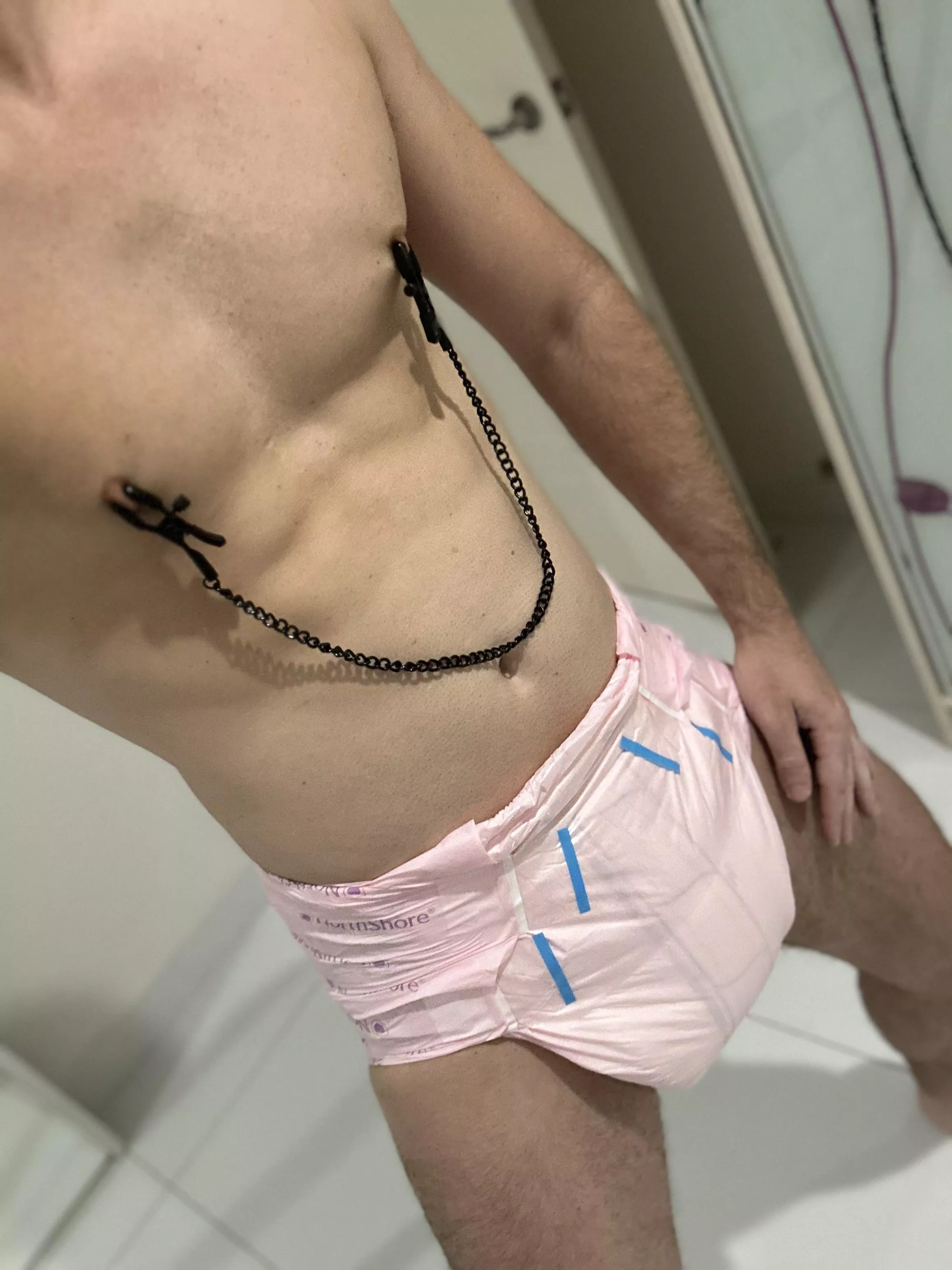 Master has me locked, plugged, padded and chained for his amusement. What would you do? posted by sissy_jess0