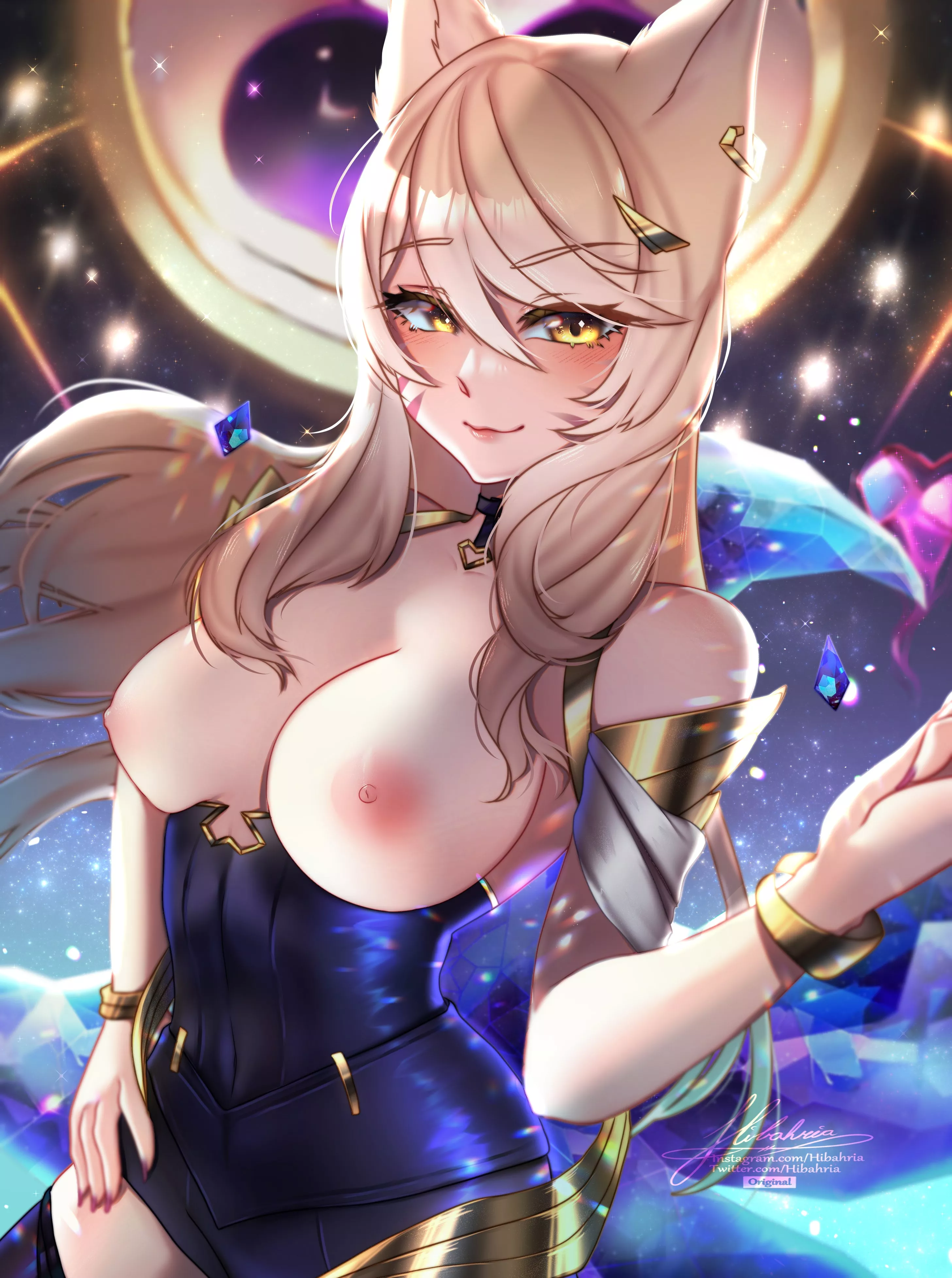 [OC] K/DA Ahri (Hibahria) posted by Hibahri