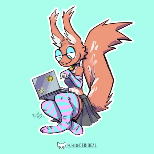 Programmer socks (art by me) by derideal