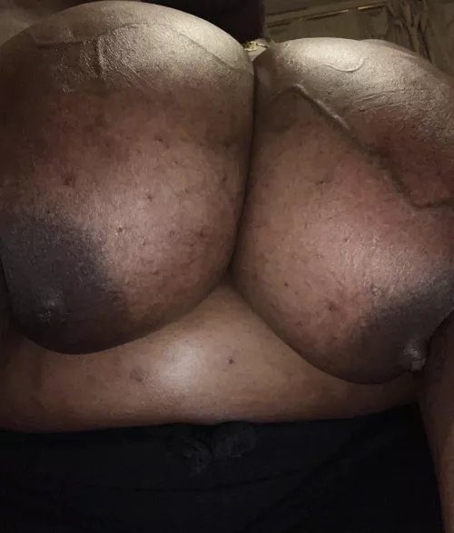 Put my hard nipples in your mouth 😝 by Hoemione777