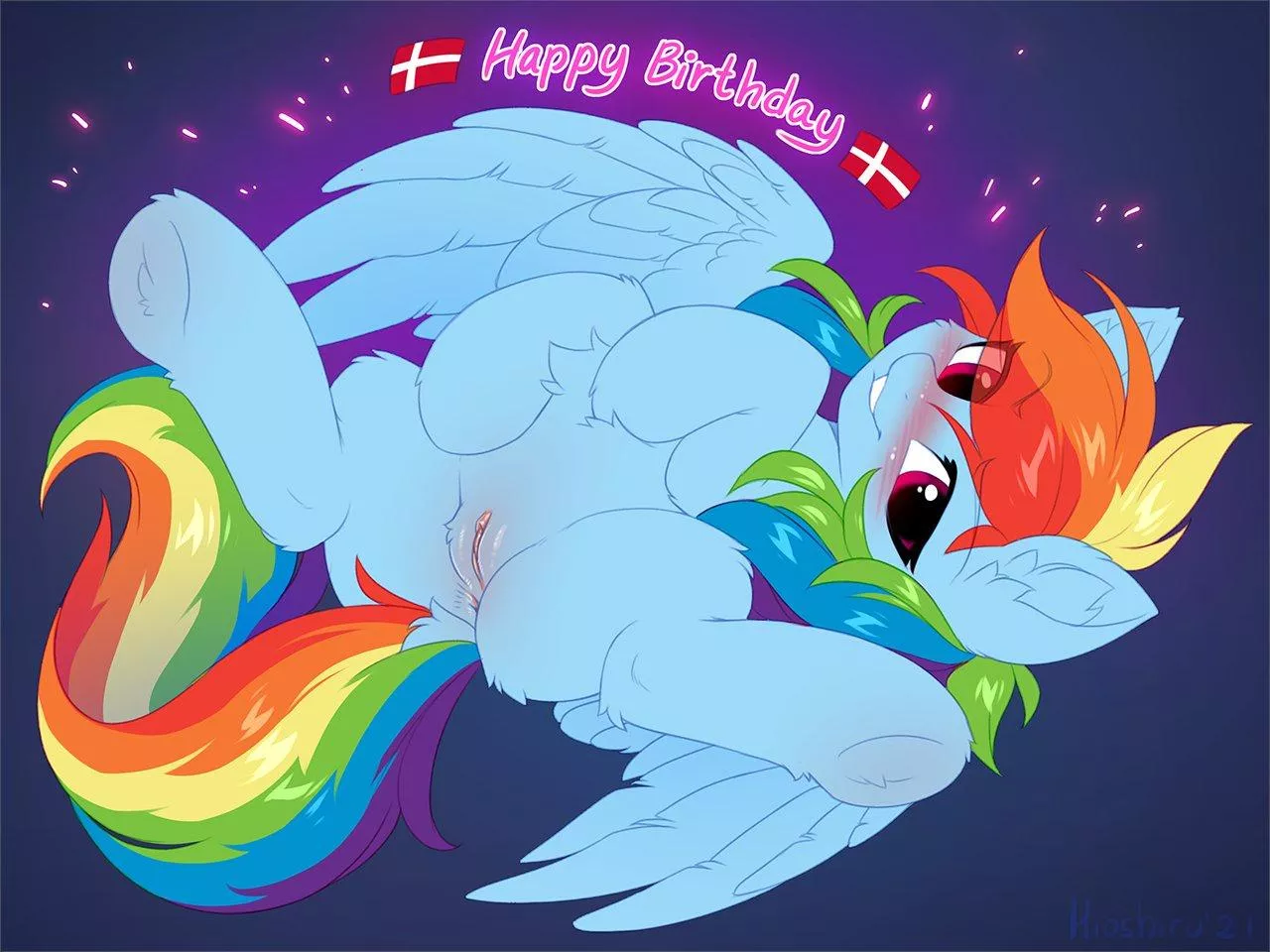 Rainbow Dash (Hioshiru) posted by Herrenvolkk