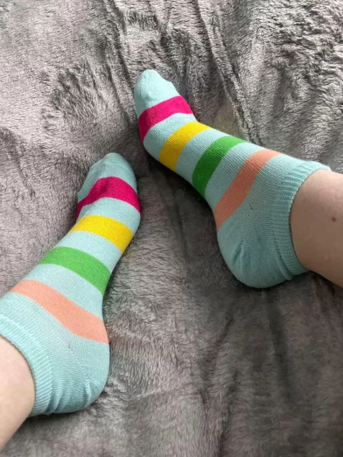 Rainbow stripes for sale 🌈 Let me know what you think! $10 with shipping included by Such_Curve_2087