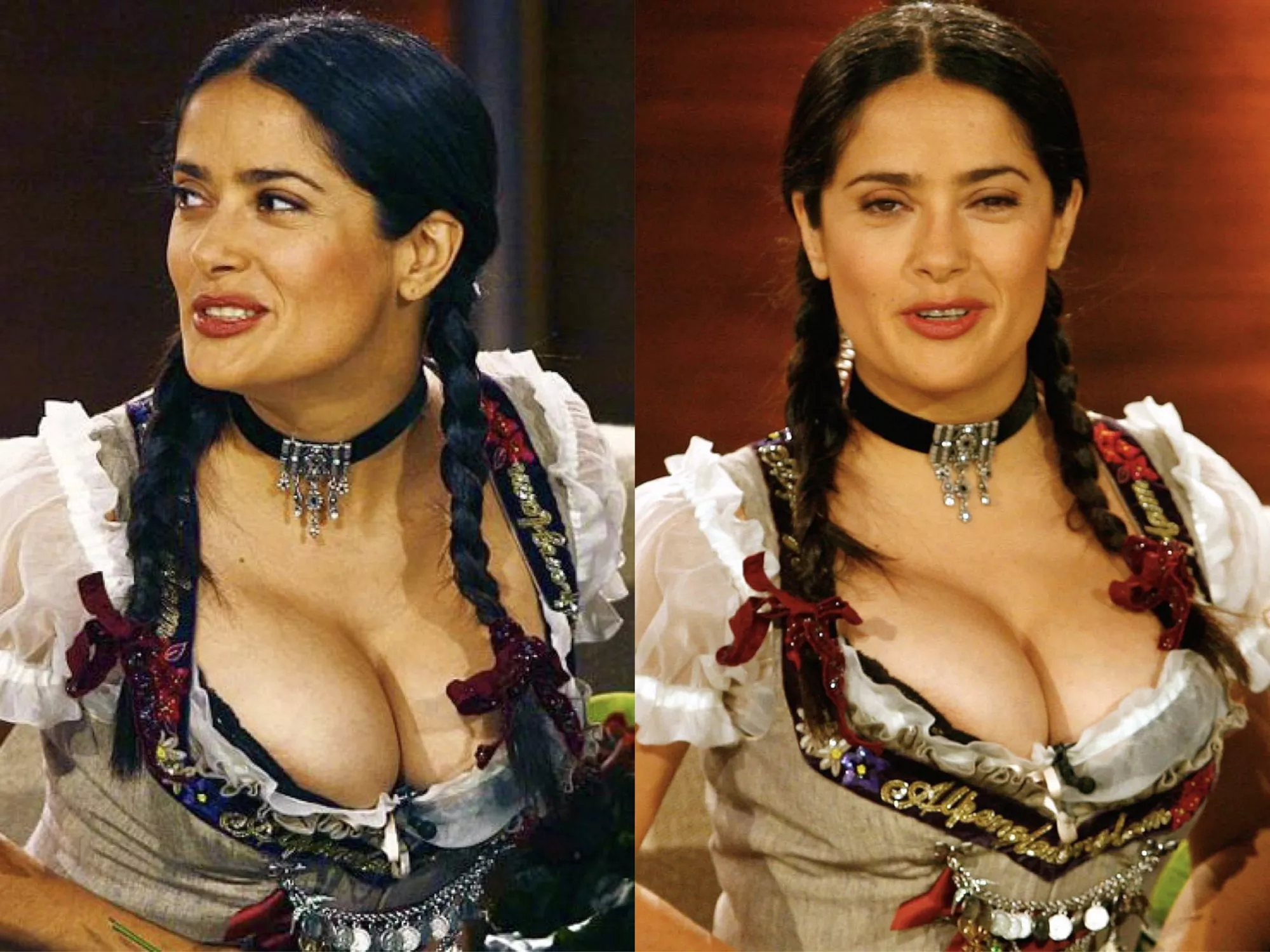 Salma Hayek, Dirndls are made for her posted by JerryT007