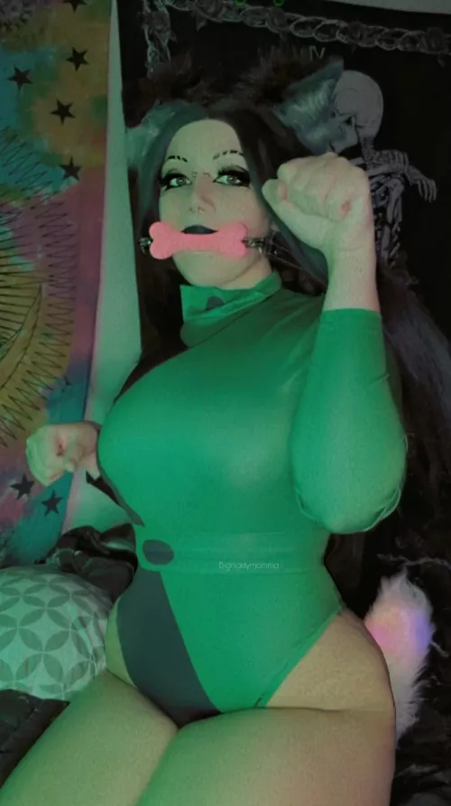 Shego as a puppy by ratbaby88055