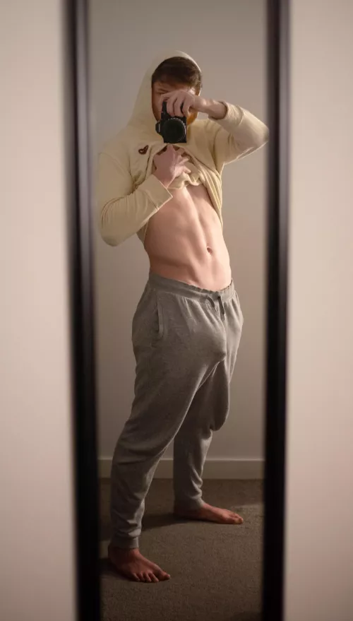 Should I wear these sweatpants to class tomorrow? by Maple_Cock