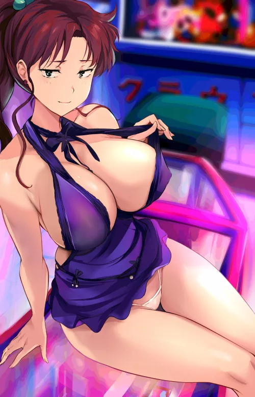 tempting Makoto (Cafekun)[Sailor Moon] by iowess