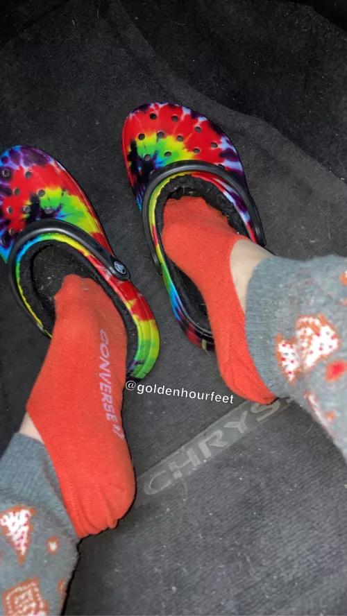 Upvote for no show socks & comments for ankle socks😈 by goldenhourfeet