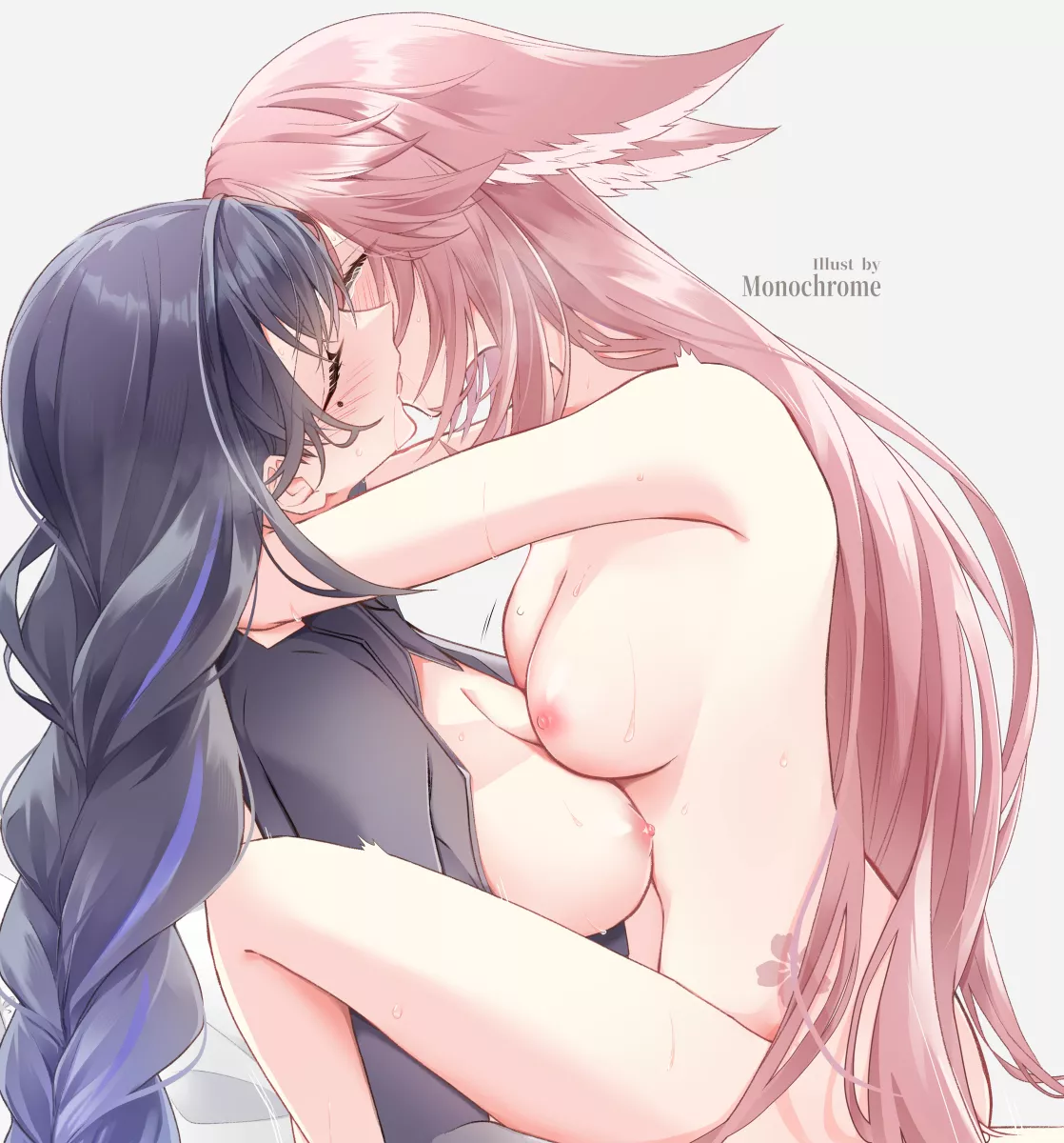 Yae Miko x Ei [Genshin Impact] posted by mostmin